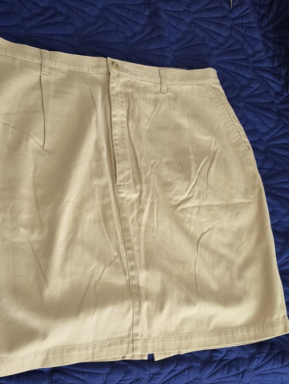 Eddie Bauer Cream Mini Skirt Size 20 Tall - Picture 3 of 5